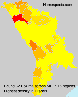 Surname Cozima in Moldova Surname Cozima in Moldova