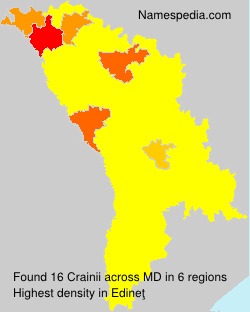 Surname Crainii in Moldova Surname Crainii in Moldova