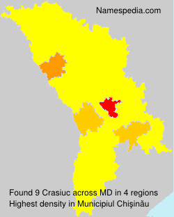 Surname Crasiuc in Moldova Surname Crasiuc in Moldova