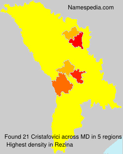 Surname Cristafovici in Moldova Surname Cristafovici in Moldova