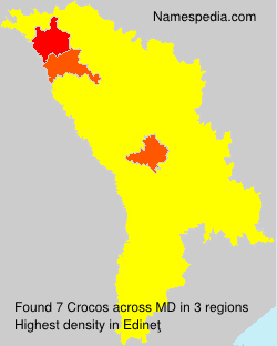 Surname Crocos in Moldova Surname Crocos in Moldova