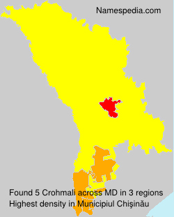 Surname Crohmali in Moldova Surname Crohmali in Moldova