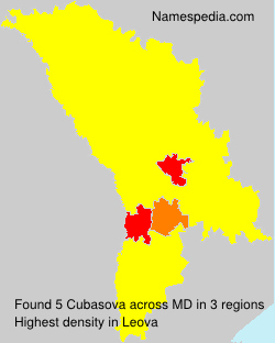 Surname Cubasova in Moldova