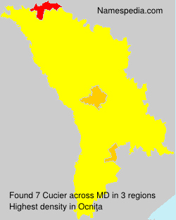 Surname Cucier in Moldova Surname Cucier in Moldova