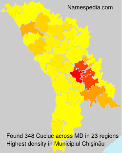 Surname Cuciuc in Moldova Surname Cuciuc in Moldova