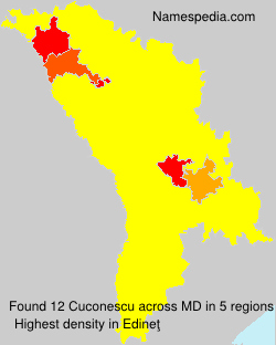 Surname Cuconescu in Moldova Surname Cuconescu in Moldova