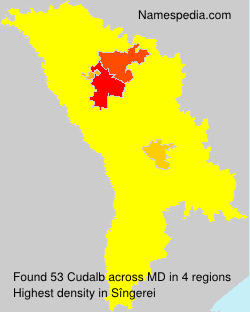 Surname Cudalb in Moldova Surname Cudalb in Moldova
