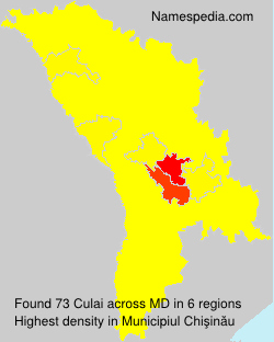 Surname Culai in Moldova Surname Culai in Moldova