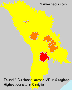 Surname Culcinschi in Moldova Surname Culcinschi in Moldova