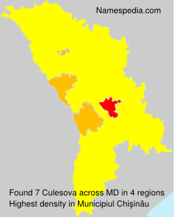 Surname Culesova in Moldova Surname Culesova in Moldova