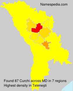 Surname Curchi in Moldova Surname Curchi in Moldova