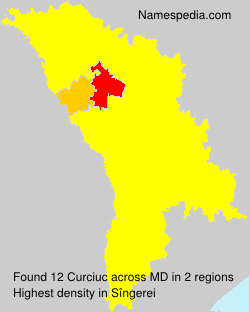 Surname Curciuc in Moldova Surname Curciuc in Moldova