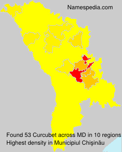 Surname Curcubet in Moldova Surname Curcubet in Moldova