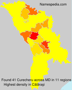 Surname Curecheru in Moldova Surname Curecheru in Moldova