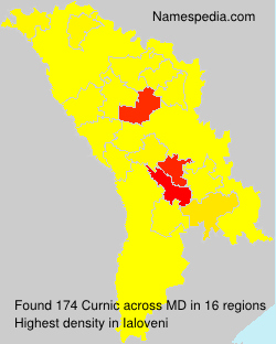 Surname Curnic in Moldova Surname Curnic in Moldova