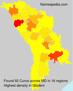 Surname Curos in Moldova Surname Curos in Moldova