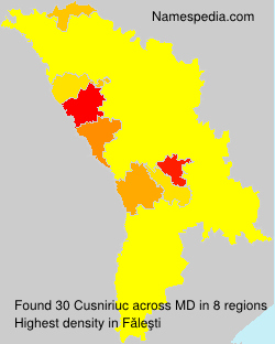 Surname Cusniriuc in Moldova Surname Cusniriuc in Moldova