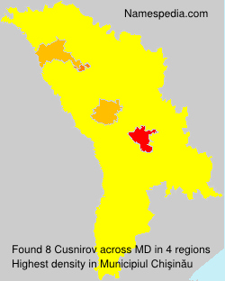 Surname Cusnirov in Moldova Surname Cusnirov in Moldova
