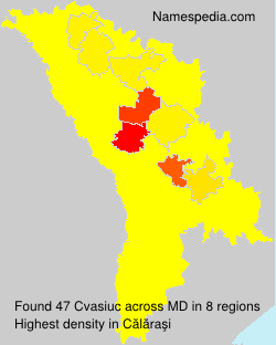 Surname Cvasiuc in Moldova Surname Cvasiuc in Moldova