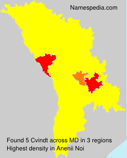 Surname Cvindt in Moldova Surname Cvindt in Moldova