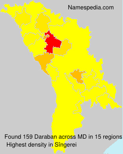 Surname Daraban in Moldova Surname Daraban in Moldova