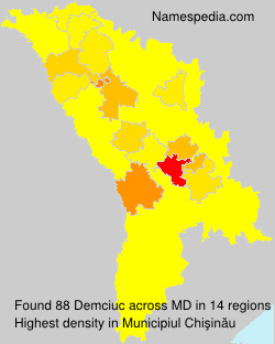 Surname Demciuc in Moldova Surname Demciuc in Moldova