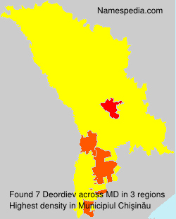 Surname Deordiev in Moldova Surname Deordiev in Moldova