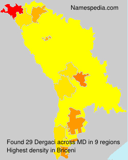 Surname Dergaci in Moldova Surname Dergaci in Moldova