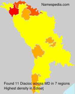 Surname Diacioc in Moldova Surname Diacioc in Moldova