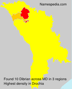 Surname Dibrian in Moldova Surname Dibrian in Moldova