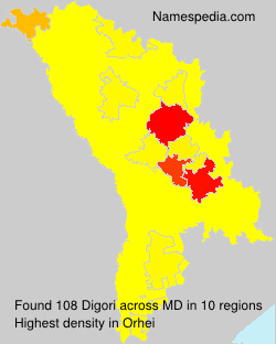 Surname Digori in Moldova Surname Digori in Moldova