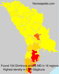 Surname Dimitrova in Moldova Surname Dimitrova in Moldova