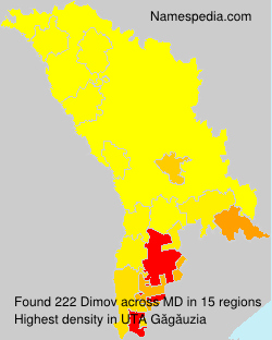 Surname Dimov in Moldova Surname Dimov in Moldova