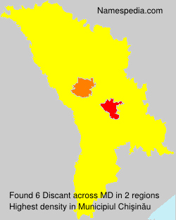 Surname Discant in Moldova Surname Discant in Moldova