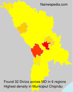 Surname Diviza in Moldova Surname Diviza in Moldova