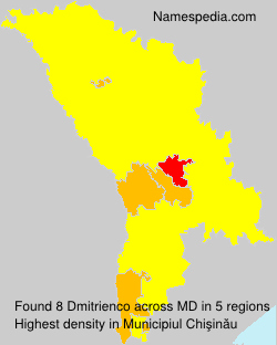 Surname Dmitrienco in Moldova Surname Dmitrienco in Moldova