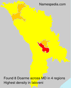 Surname Doarme in Moldova Surname Doarme in Moldova