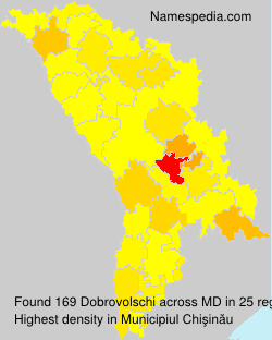 Surname Dobrovolschi in Moldova
