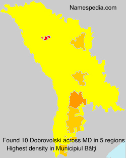 Surname Dobrovolski in Moldova Surname Dobrovolski in Moldova