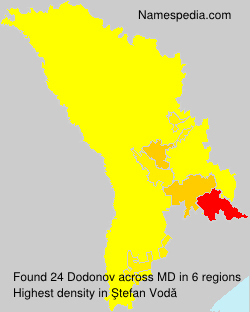 Surname Dodonov in Moldova Surname Dodonov in Moldova