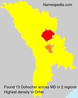 Surname Dohocher in Moldova Surname Dohocher in Moldova