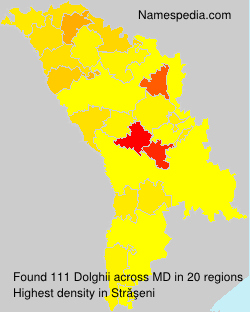 Surname Dolghii in Moldova Surname Dolghii in Moldova