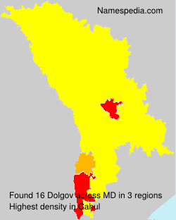 Surname Dolgov in Moldova Surname Dolgov in Moldova