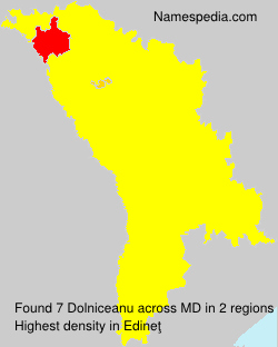 Surname Dolniceanu in Moldova Surname Dolniceanu in Moldova
