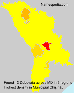 Surname Dubovaia in Moldova Surname Dubovaia in Moldova