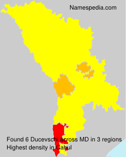 Surname Ducevschi in Moldova