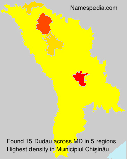 Surname Dudau in Moldova Surname Dudau in Moldova