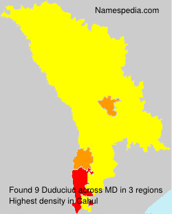 Surname Duduciuc in Moldova Surname Duduciuc in Moldova