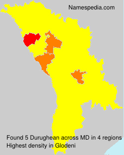 Surname Durughean in Moldova Surname Durughean in Moldova