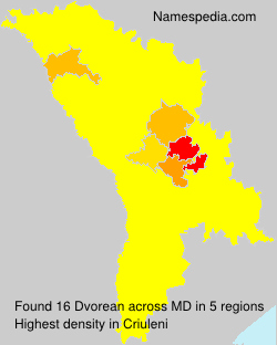 Surname Dvorean in Moldova Surname Dvorean in Moldova